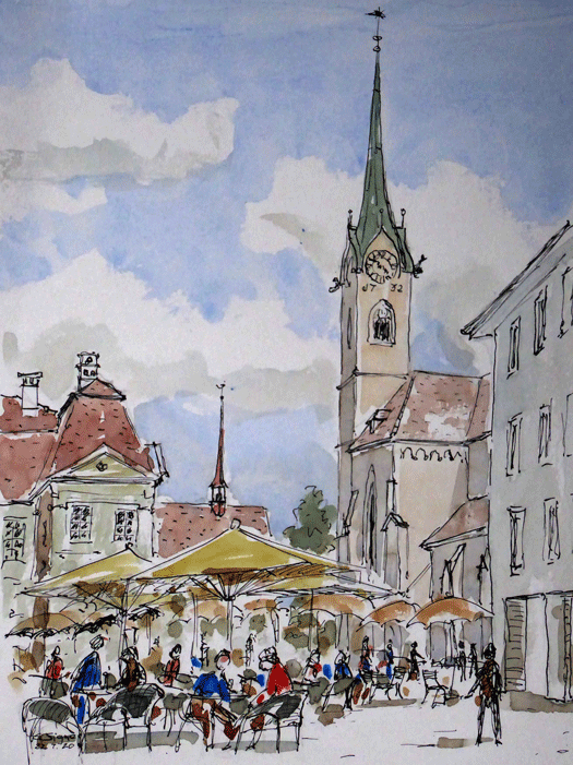 Münsterplatz Zürich