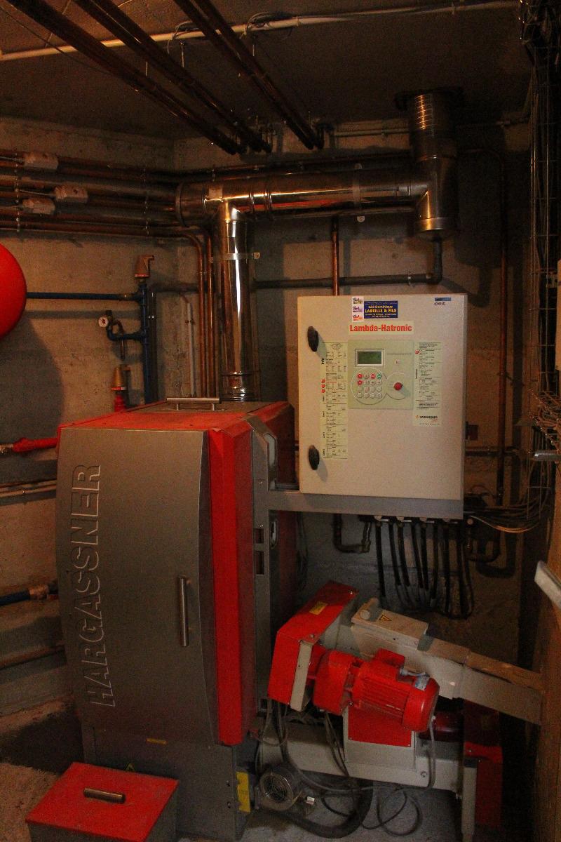 Chaudiére bois déchiquetés