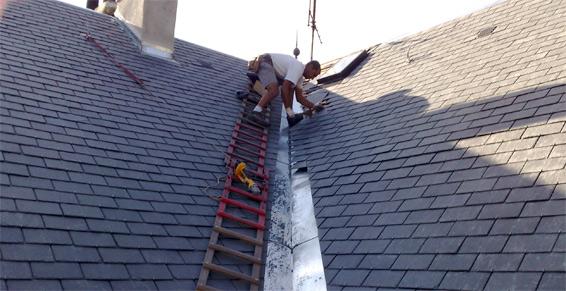 Travaux de zinguerie