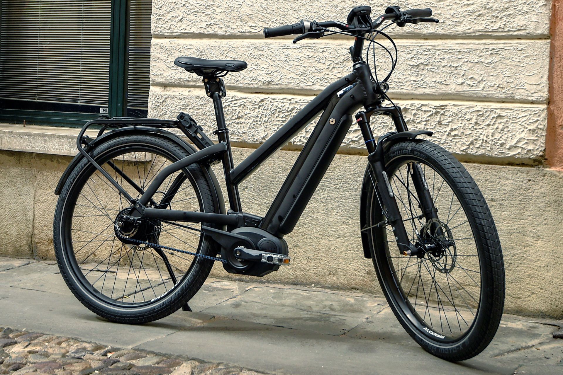 Fahrrad auf der Straße