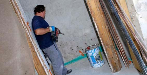 Perforation des murs