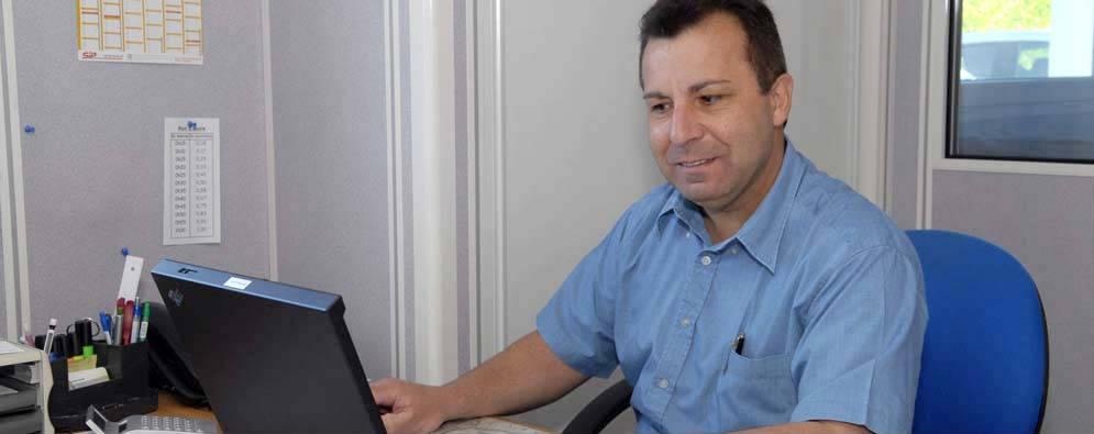 Eric Marcilloux, technico-commercial