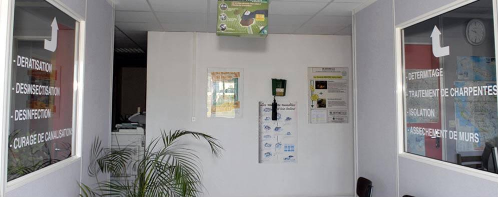 L'accueil de l'entreprise