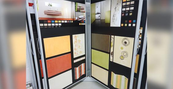 Faience mat colorées