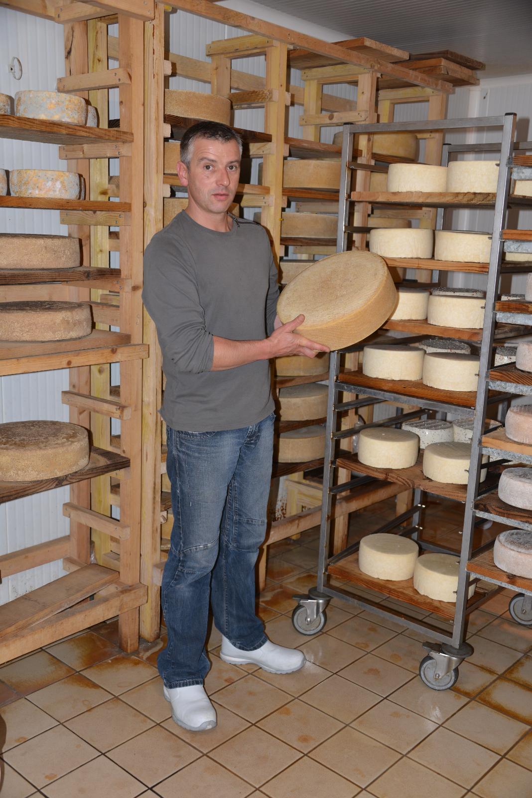Stéphane Gicquel fromager Guipry-Messac
