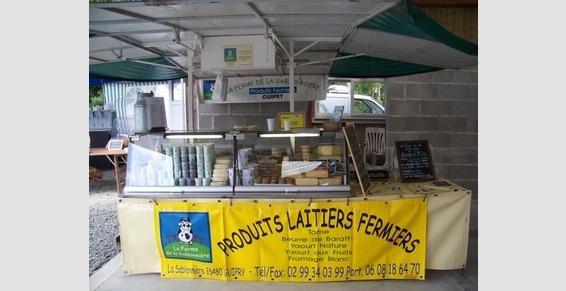 Vente Produits laitiers à la ferme de Guipry-Messac