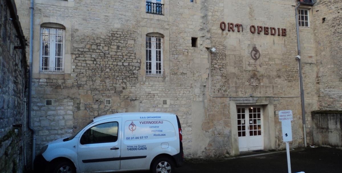 Orthoprothésiste à Caen YVERNOGEAU parking privé
