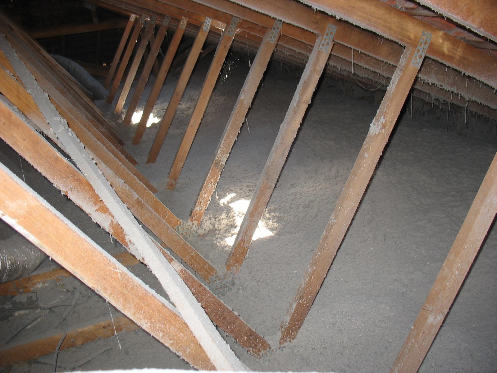 Isolation des combles après