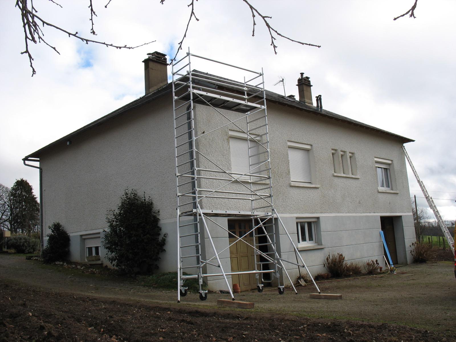 Changement gouttières, rives et dessous de toit