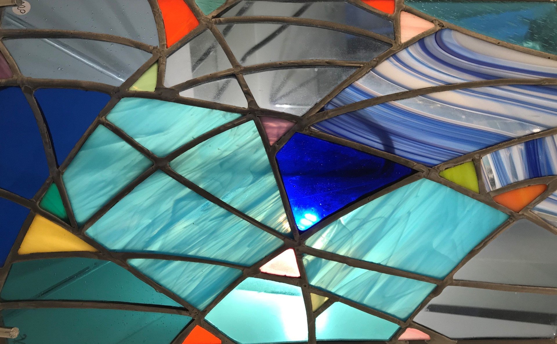 Luminaires en verre Fabrication de vitrail au Finistère