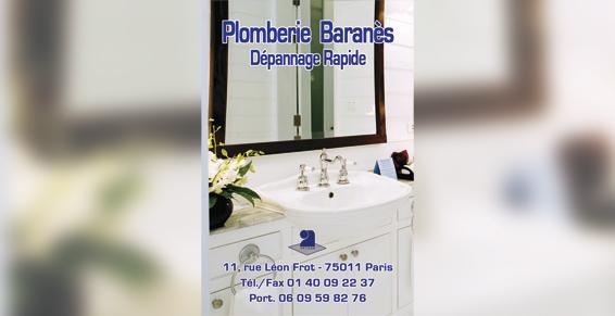 Dépannage plomberie Paris 11