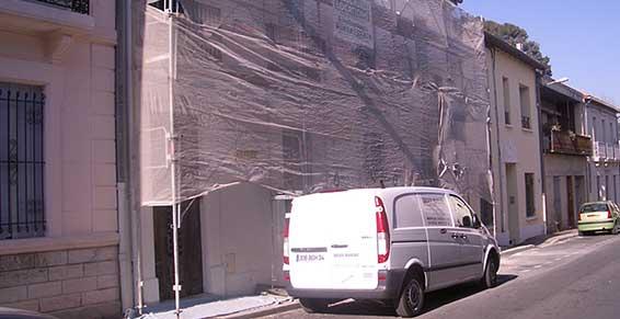 peinture revêtements - sécurisation des chantiers