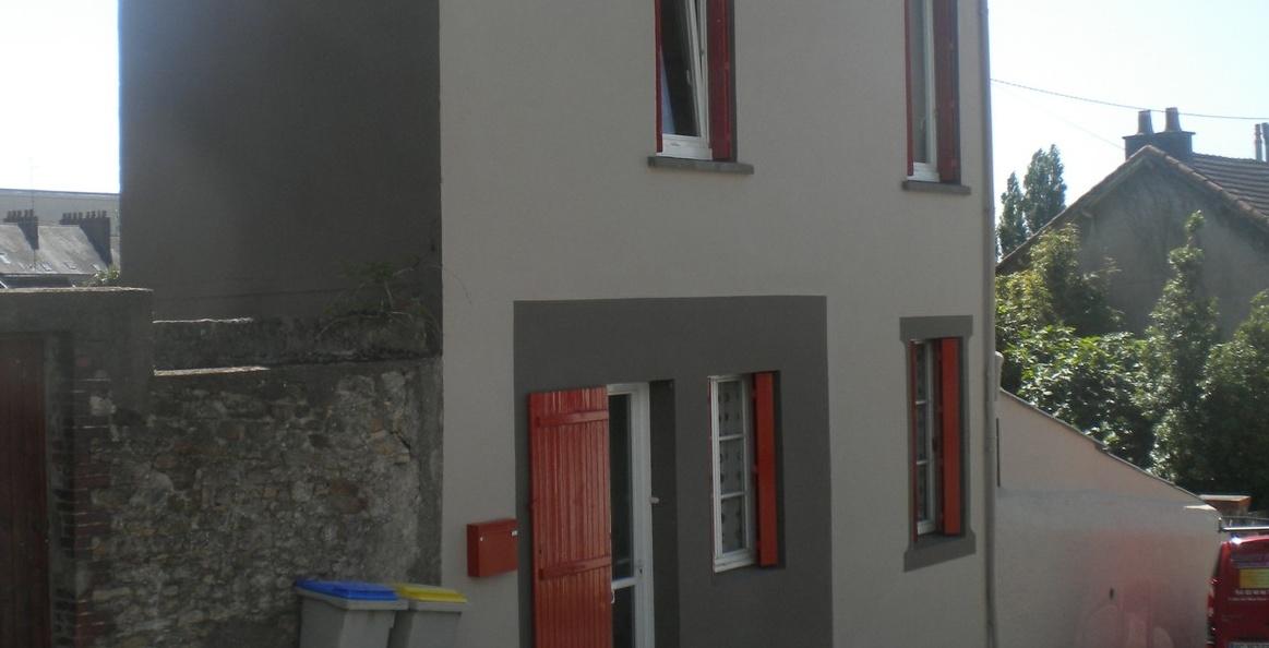 après finition peinture minéral Lermite Frédéric à Saint Herblain