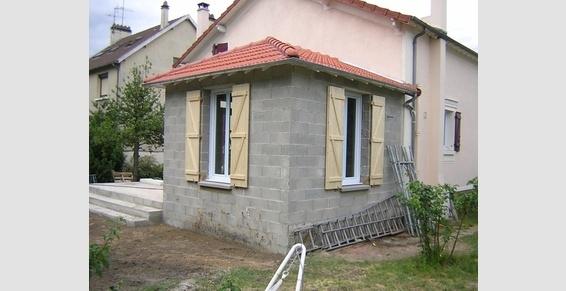 ART PEREIRA :Agrandissement d'un pavillon