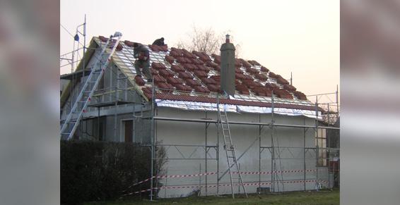 ART PEREIRA :Réfection d'une toiture et pose d'un isolant mince