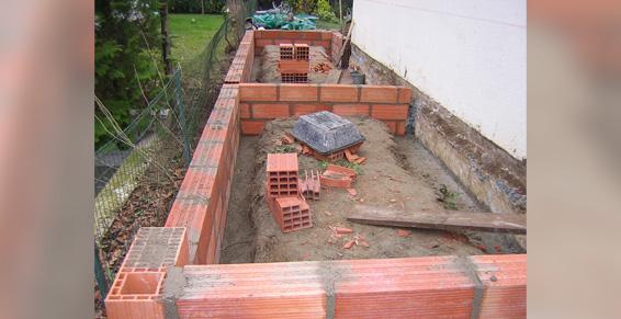 ART PEREIRA: Agrandissement en briques creuses et toiture isolante