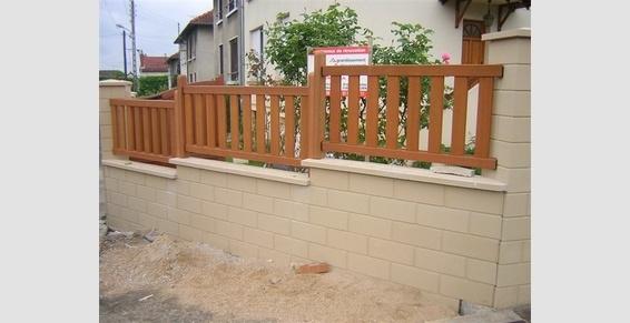 ART PEREIRA: Réalisation du mur de clôture