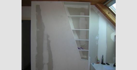 ART PEREIRA: Réalisation de placards dans les combles