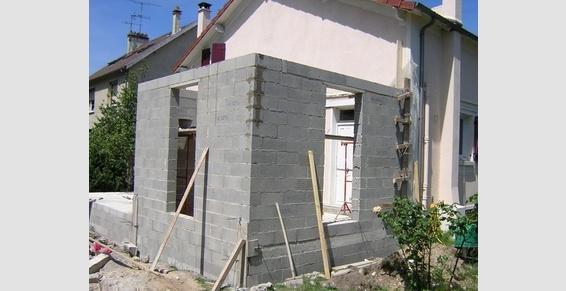 ART PEREIRA :Agrandissement d'un pavillon