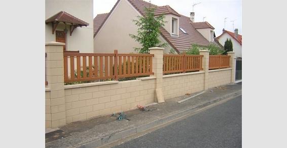 ART PEREIRA: Réalisation du mur de clôture