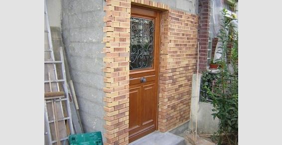 ART PEREIRA :Réalisation d'une avancée de porte d'entrée