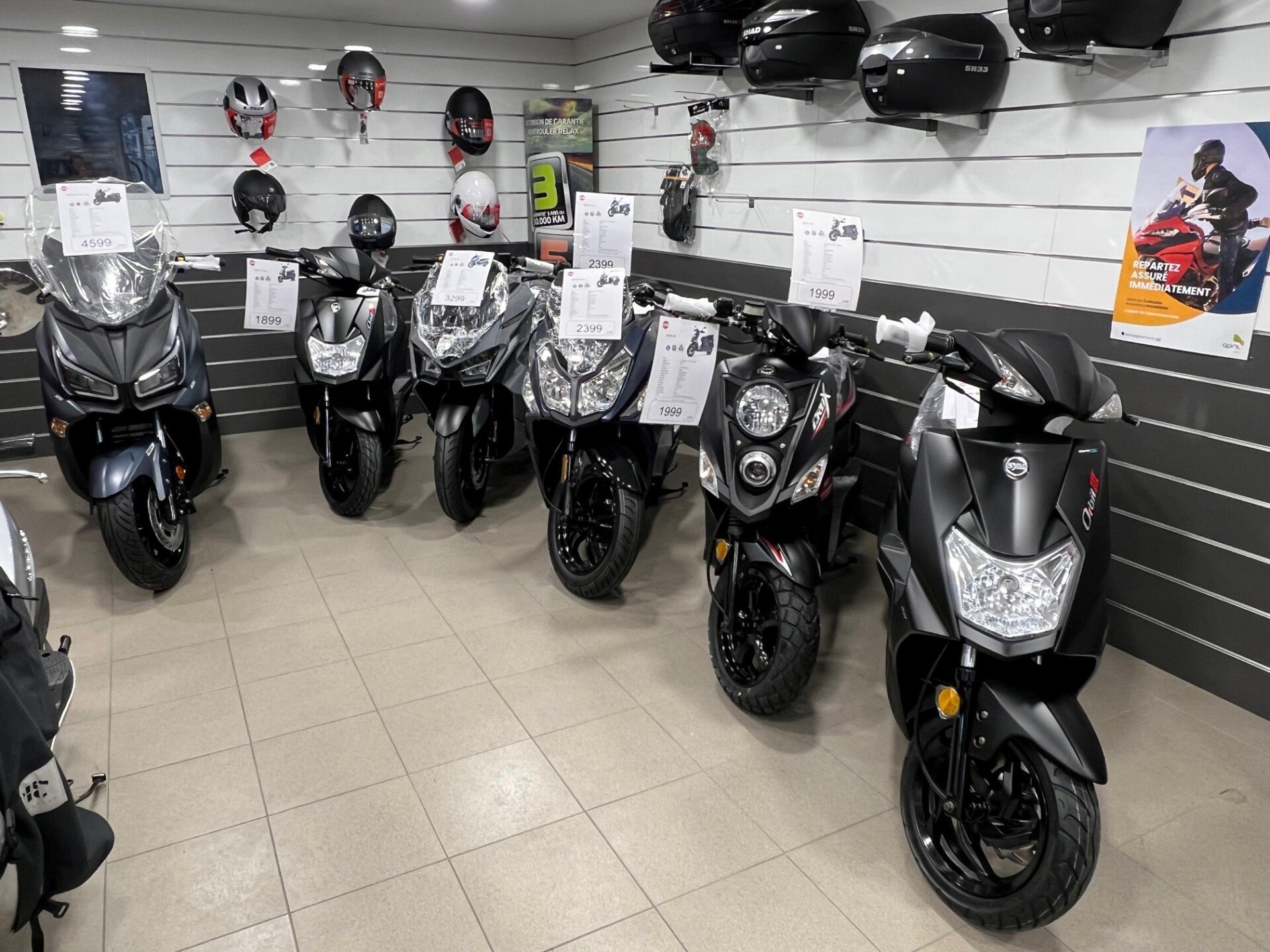 MS 2Roues véhicule neuf Sym, Orcal, Pink Mobility à Romainville