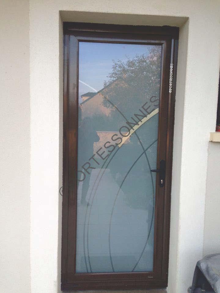 Remplacement porte d'entrée janneau alu modele rozo