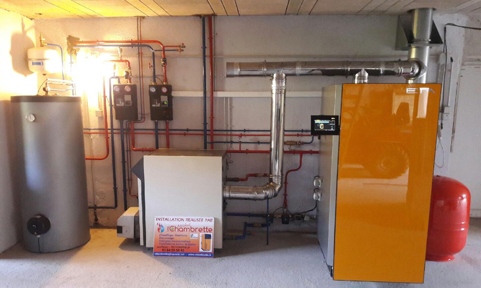 Un système de chauffage