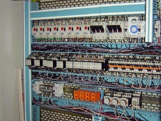 Armoire electrique de telecommande Chaufferie