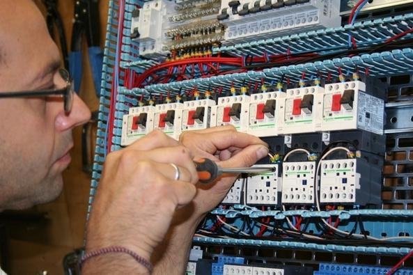 Armoire-electrique pompes chaufferie sur Corbeil Essonne