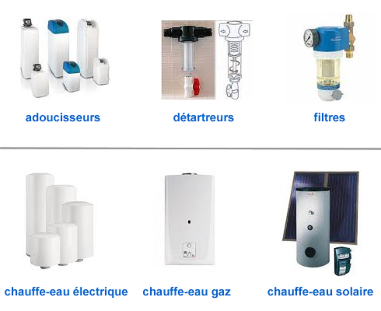 Fourniture et pose de robinetterie et chauffage