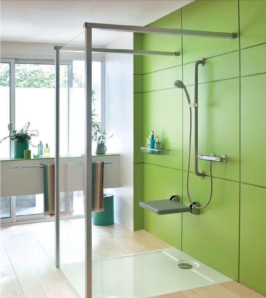 coin douche rénové