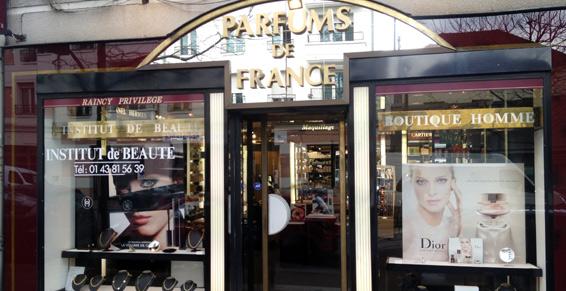 Parfums de France à Le Raincy - Parfumeries