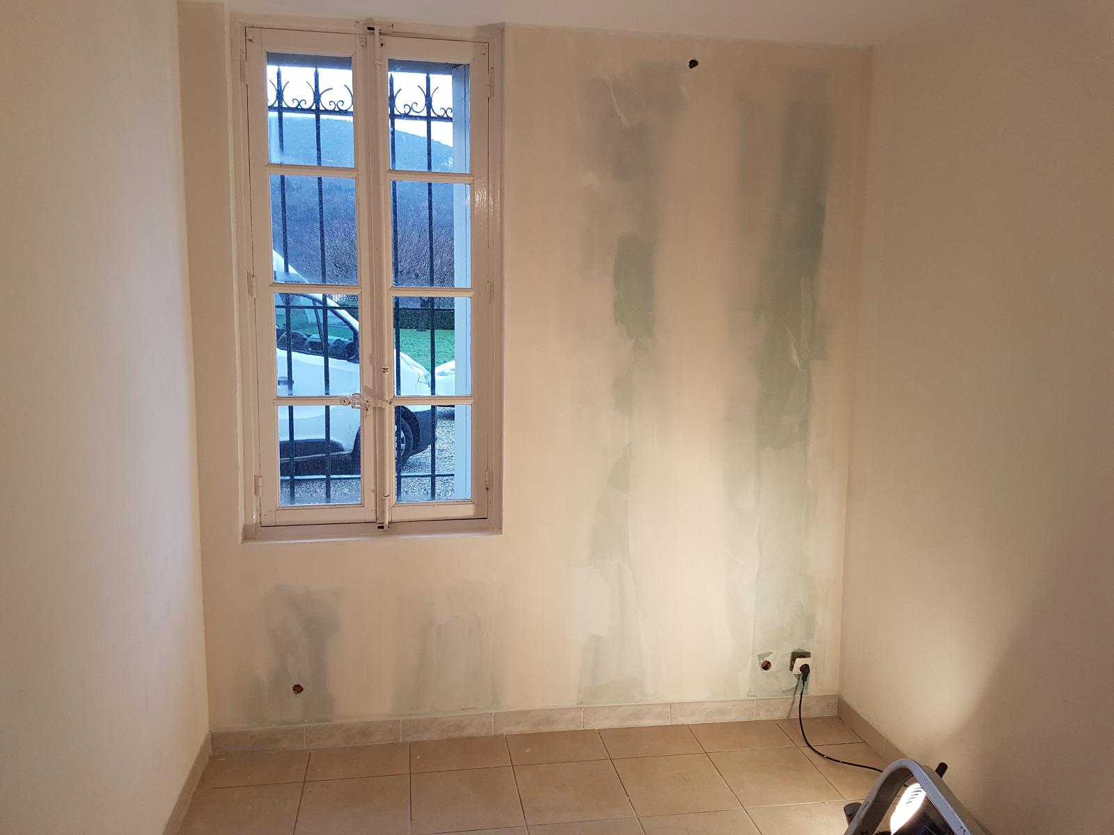 Finition plaque de plâtre