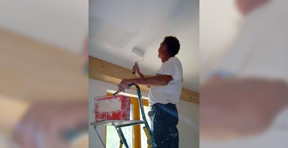 Rénovation immobilière - Paziols - Faire repeindre son plafond