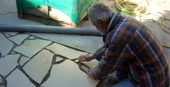 Maçonnerie - Paziols - Construction de terrasse