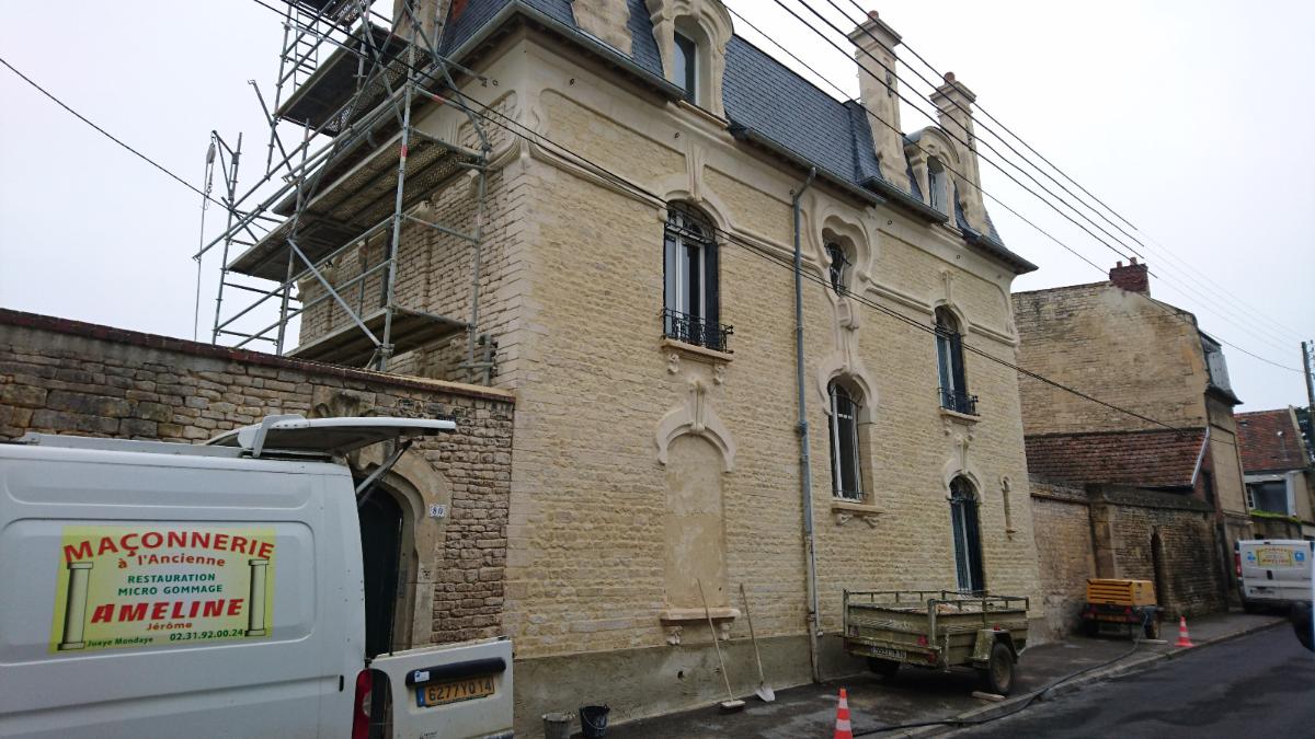 chantier bâtiment ancien
