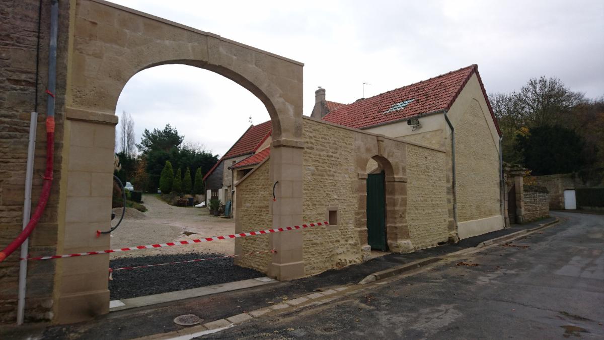 travaux ancien bâtiment avant