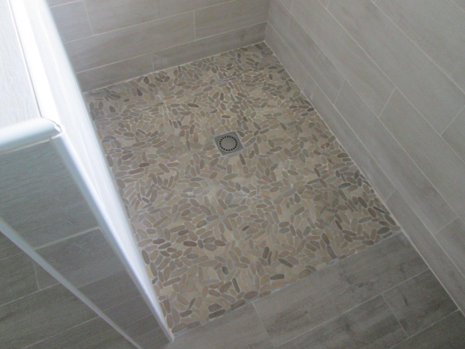 douche italienne galet