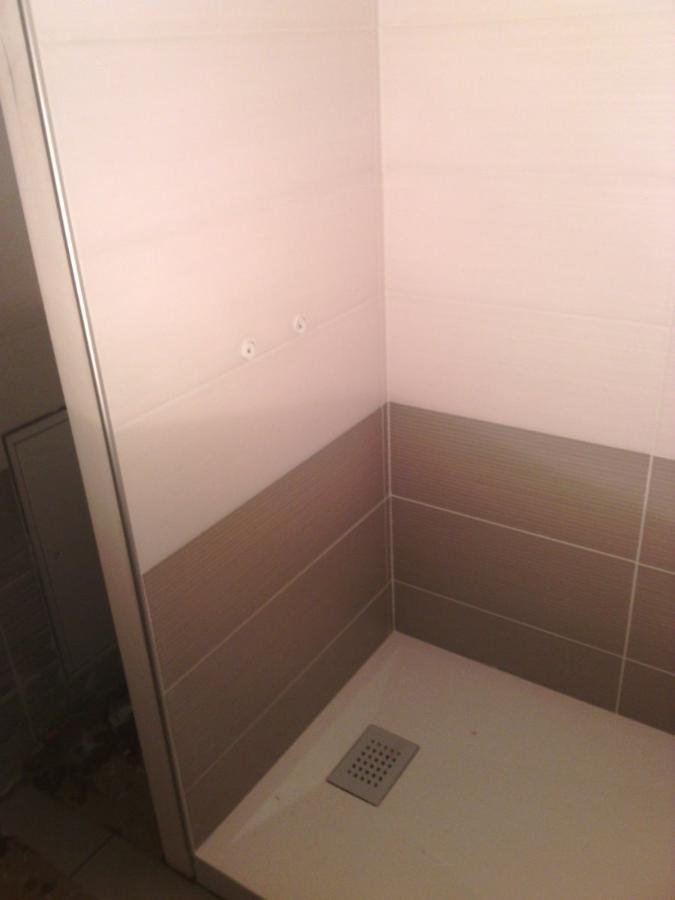 faïence douche avec receveur