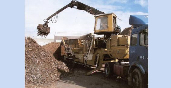 Broyeur bois récupération et palette à Joncy (71)