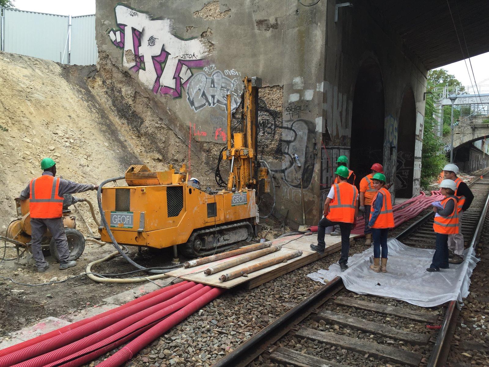 Des Travaux De Micropieux En Région Parisienne Soutènement