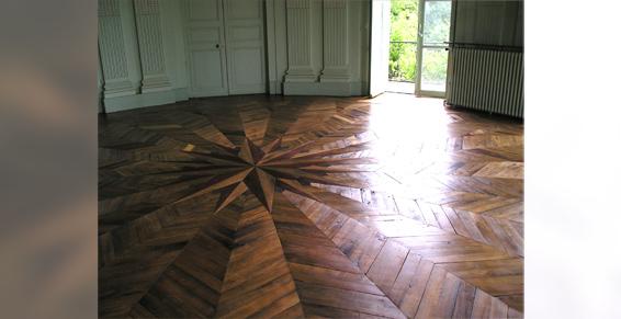 Après ponçage et vitrification