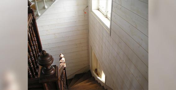 Habillage des murs en lambris à Hermanville sur Mer