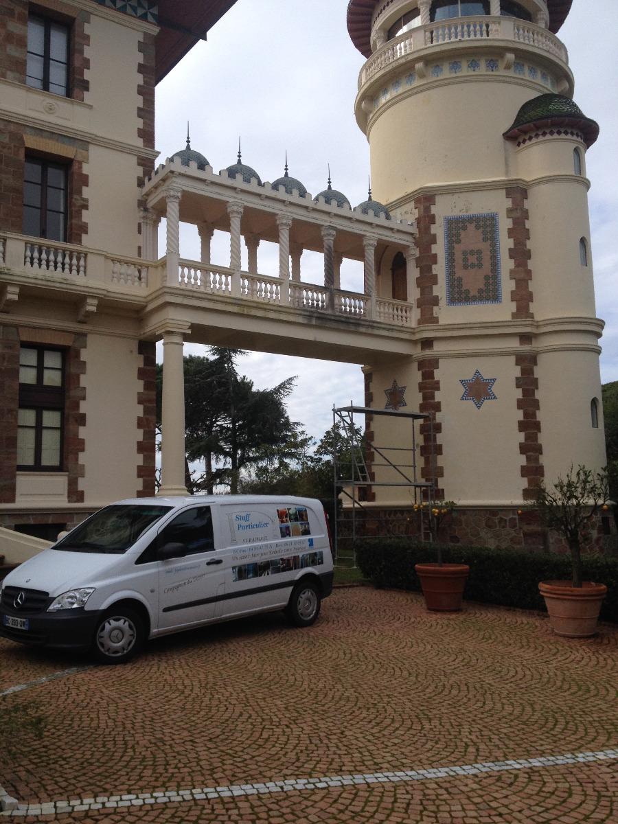 Rénovation des moulures pour une villa de la Côte d'Azur