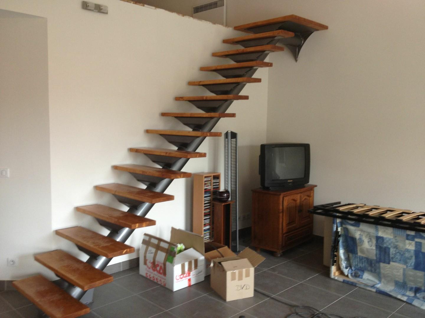 Escallier mixte bois/acier ferronnerie EMS Gap metallerie 05