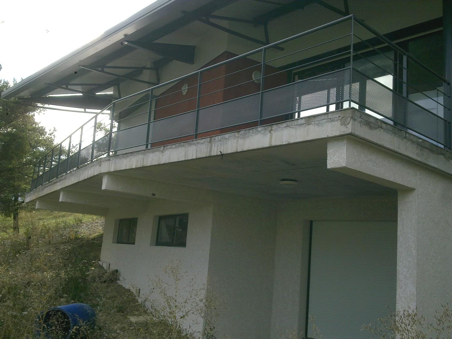 Garde corps en acier ferronnerie  EMS Gap metallerie 05