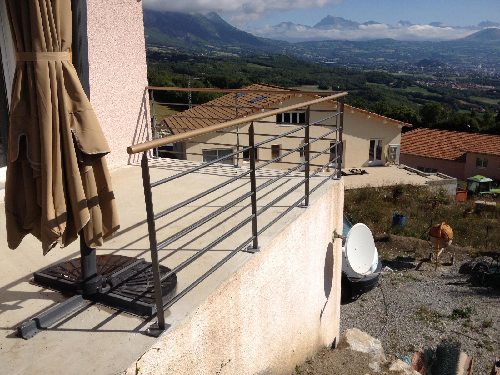 Garde corps acier ferronnerie  EMS Gap metallerie 05