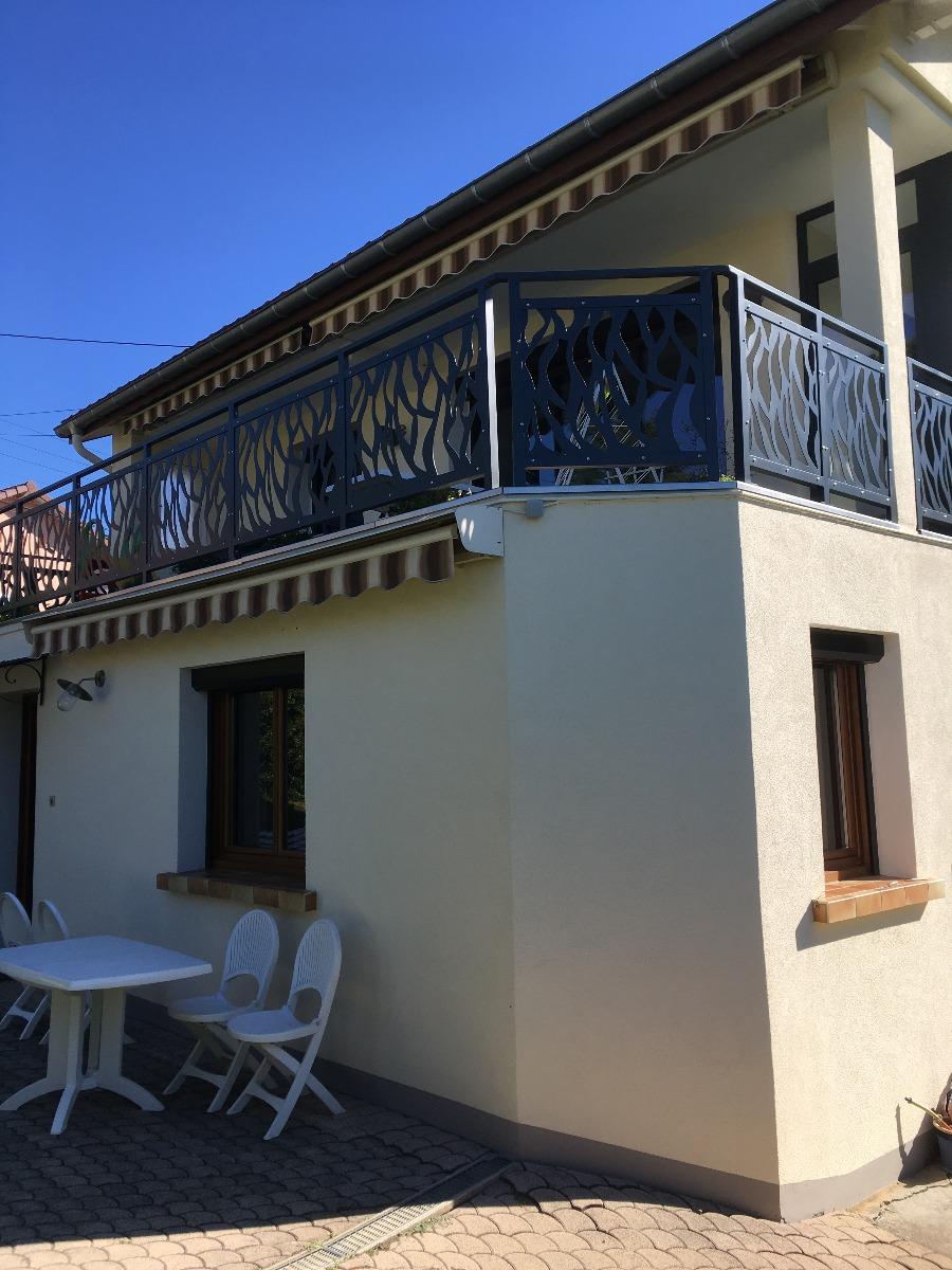 Garde corps toles decoupe plasma