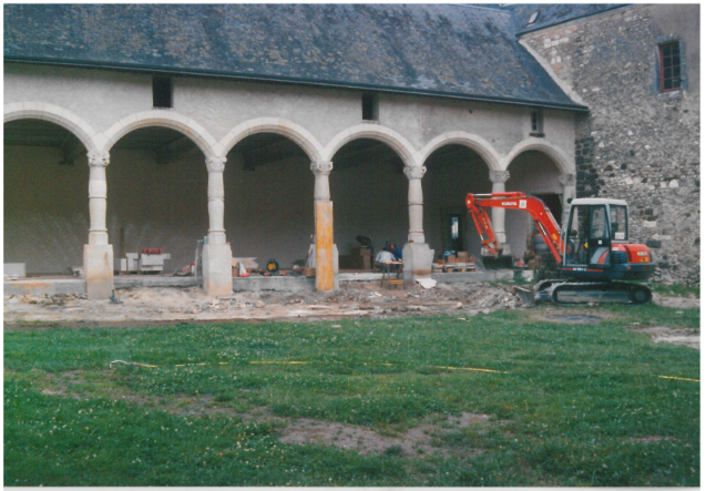 Rénovation des acrades d'un Château